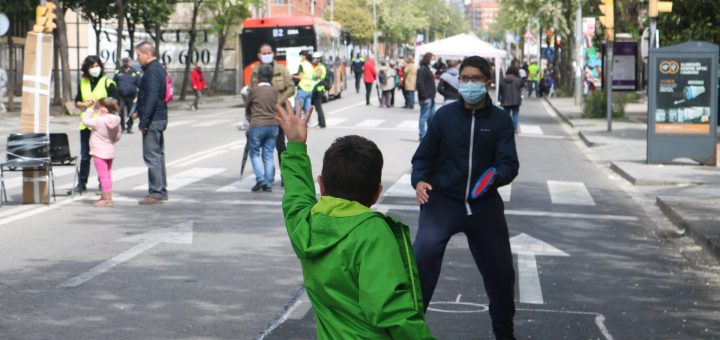 Segundo corte de la carretera de Barcelona en Barberà del Vallès